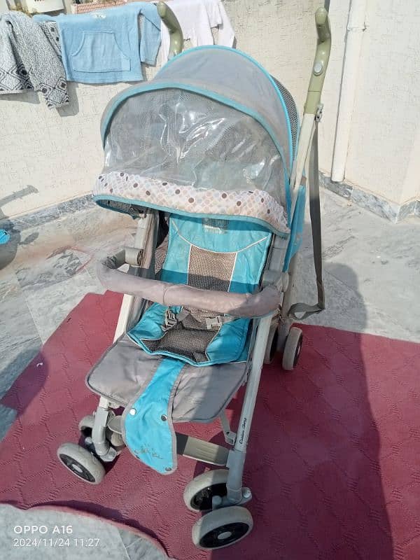 Imported Stroller/Pram foldable in Good Condition 2