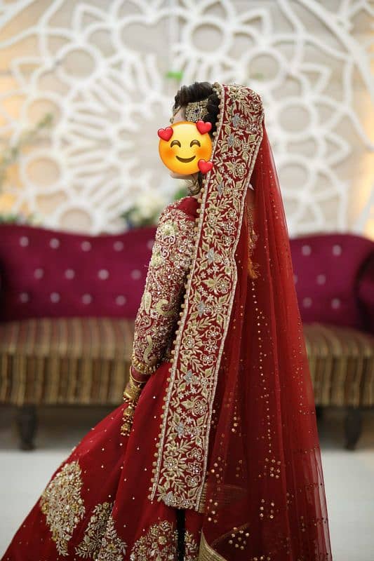 Noman and bhaiyya bridal dress 2