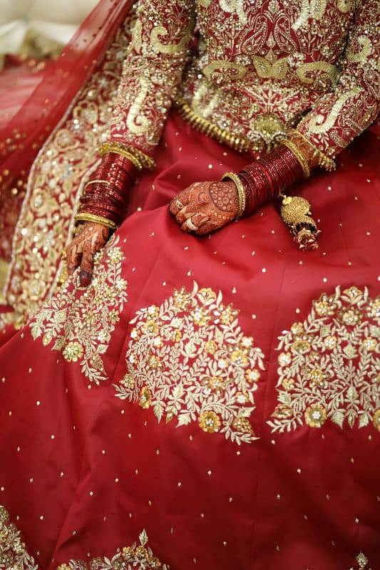 Noman and bhaiyya bridal dress 4