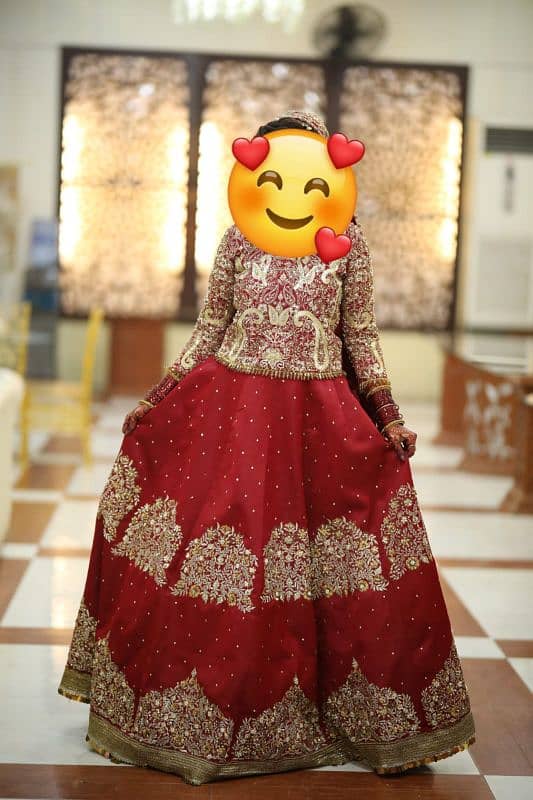 Noman and bhaiyya bridal dress 5