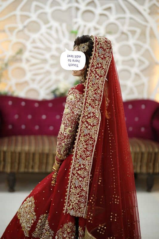 Noman and bhaiyya bridal dress 7