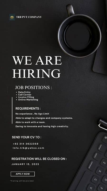 Urgently Hiring 0