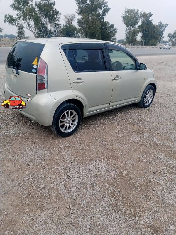 Toyota Passo 2005 model 2013 registered peshawar No. 2