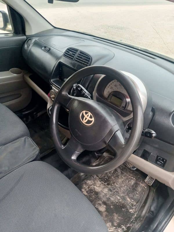 Toyota Passo 2005 model 2013 registered peshawar No. 7