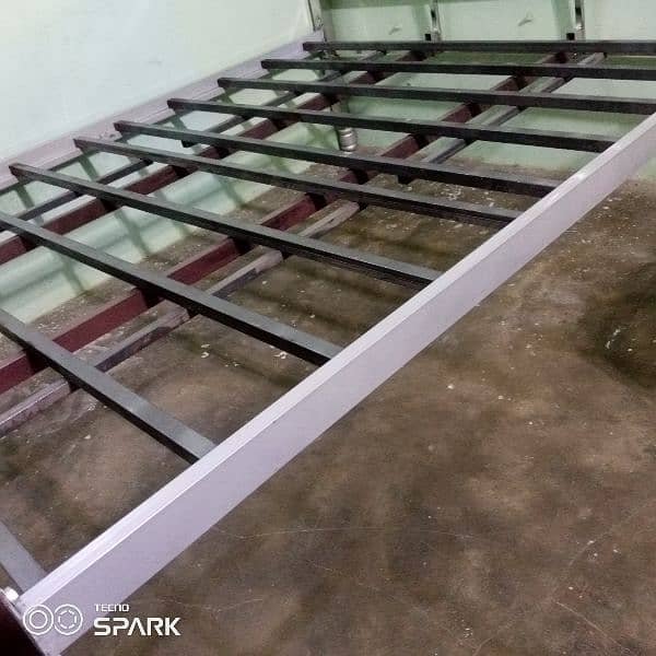 Steel bed for sale 5x6.5 bed 3