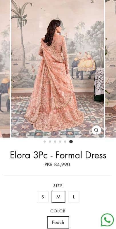 Batik Bridal Maxi - Elora 3PC Dress - Bridal Dress 5