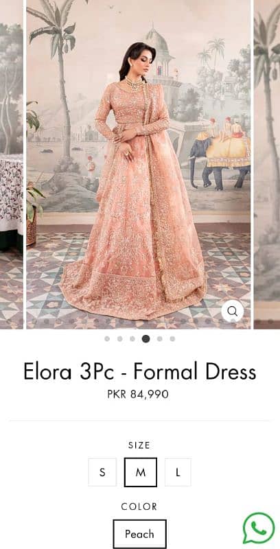 Batik Bridal Maxi - Elora 3PC Dress - Bridal Dress 6