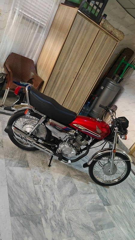 honda cg 125 self start  2024 model 0