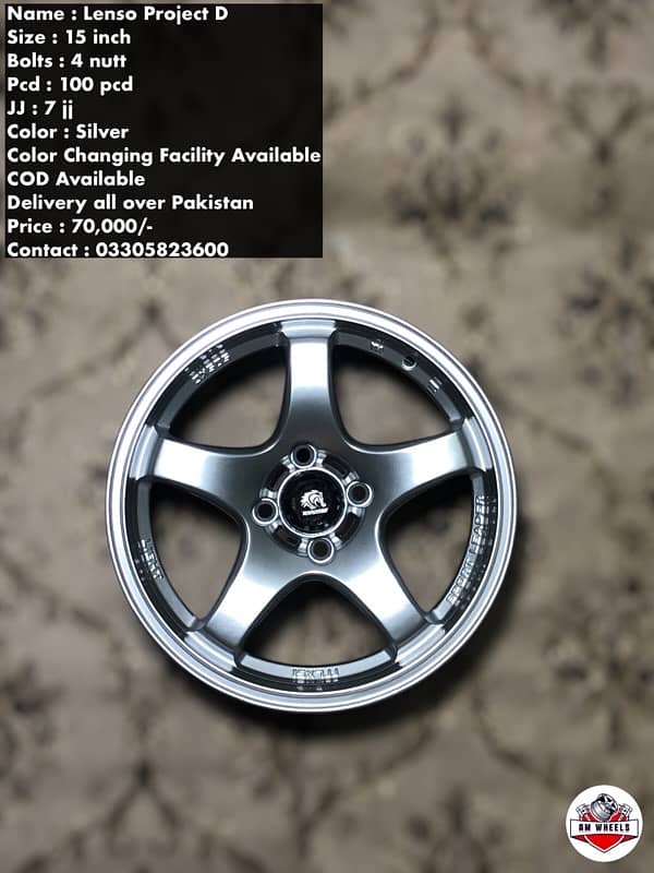 15 inch 4 nutt alloy rims 0