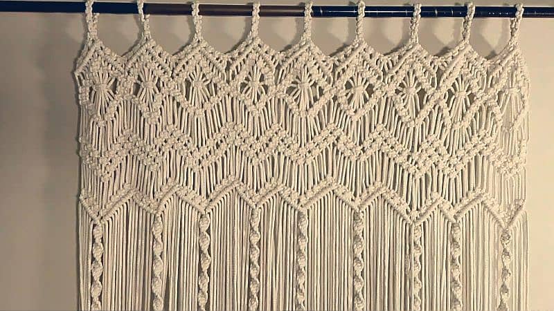 Hand made macrame luxury items 7