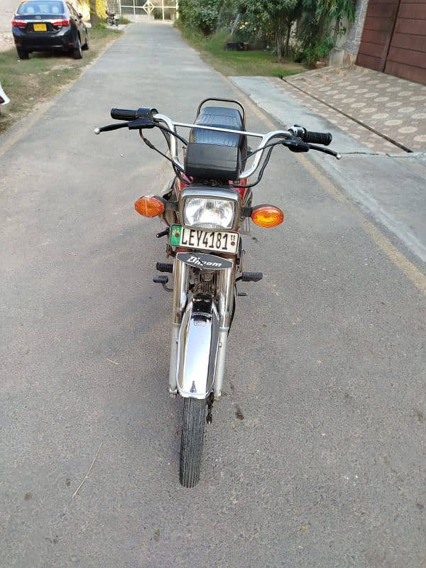 dhoom 70cc bike 2011 5