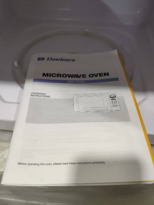 Dawlance Microwave Full size DW 131G (Brand new) 4