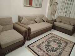 seven seater sofa set new condition like