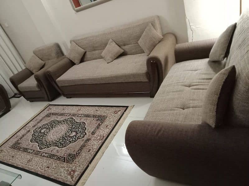 seven seater sofa set new condition like 6