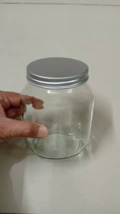 Glass Jars (Square and Hexagonal) 400mL / 500 Grams