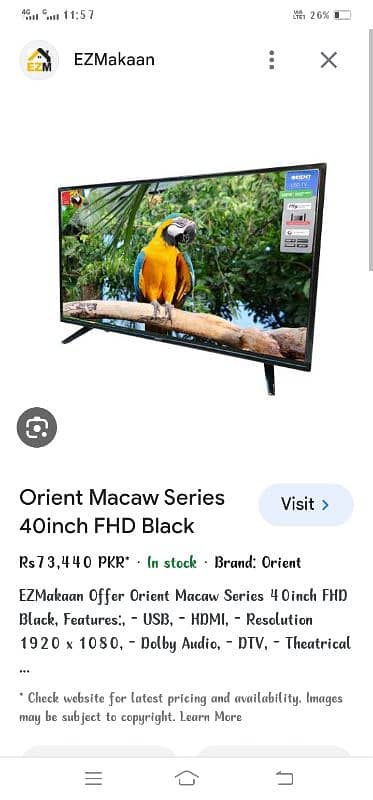 orient Led Tv 0