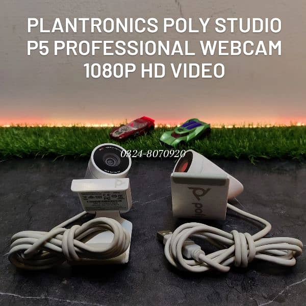 Plantronics Poly P5 Webcam HD 1080 Recording MacBook Meeting Call Zoom 3