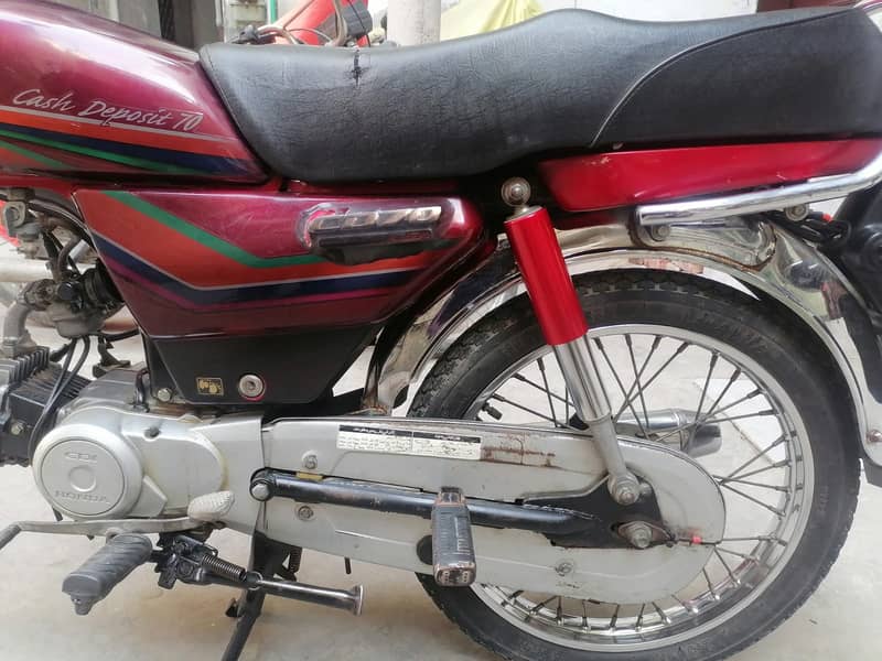 Honda CD 70 new condition for sale 18