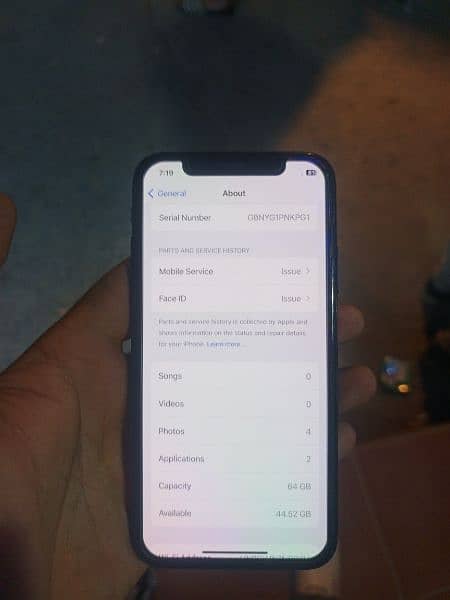 Iphone XS bypass 64 GB NFId 3