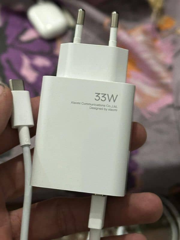 Xiaomi redmi original charger 33 watt 1