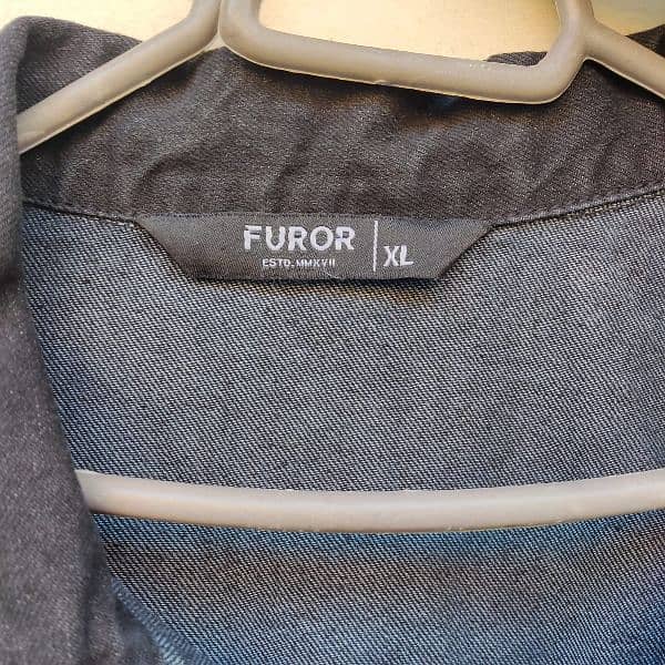 Furor Denim Jacket  Large 2