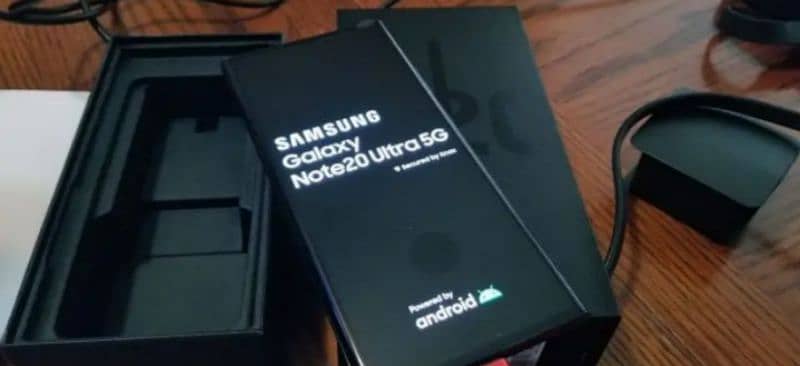 Note 20 ultra 5g 12*256 oficial aprovd dual phscal sim imei box red ad 0