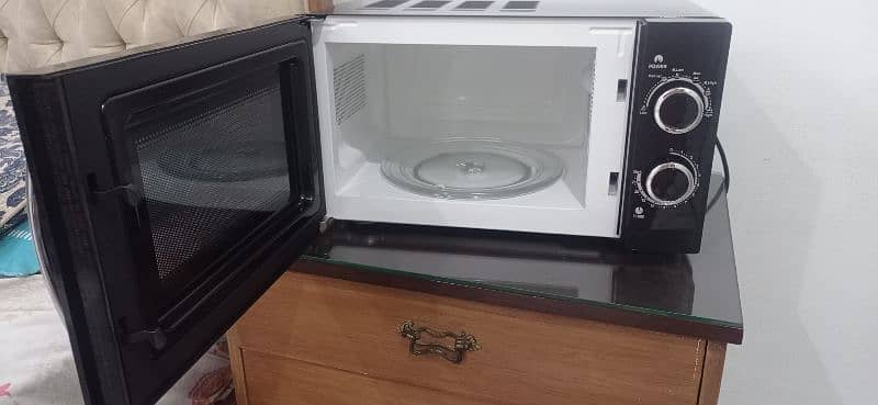 microwave oven only one month used 2