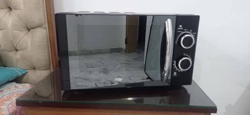 microwave oven only one month used 3