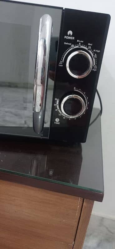 microwave oven only one month used 4