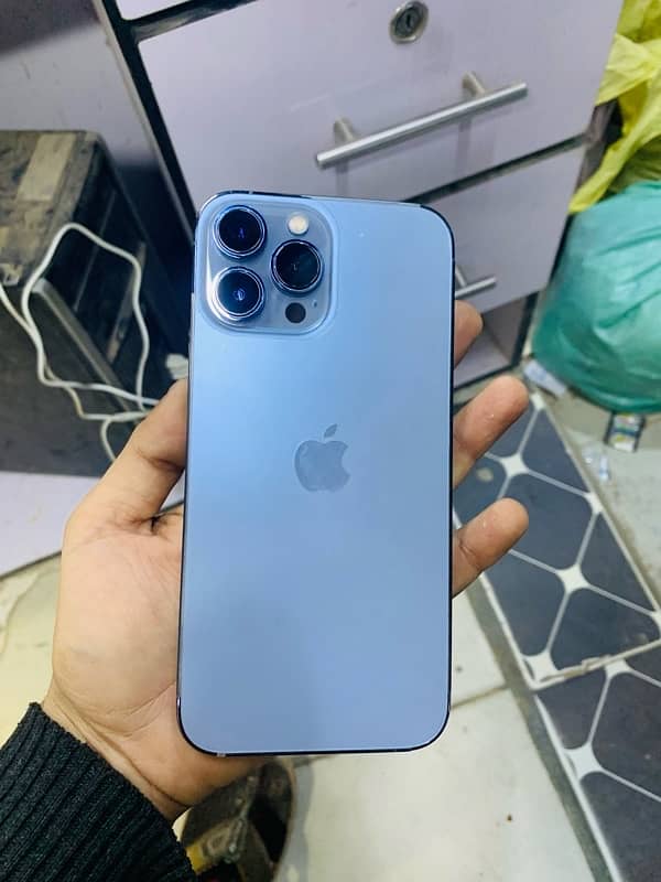 I phone 13 pro max pta approved 256 gb 1