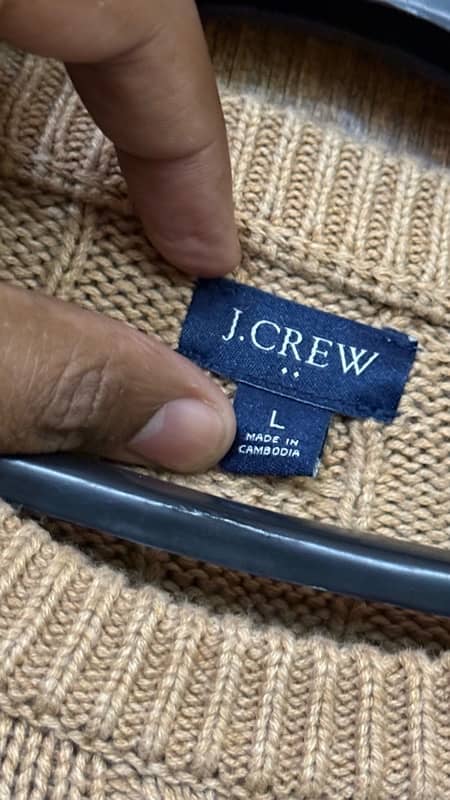 j Crew Sweater Large 1