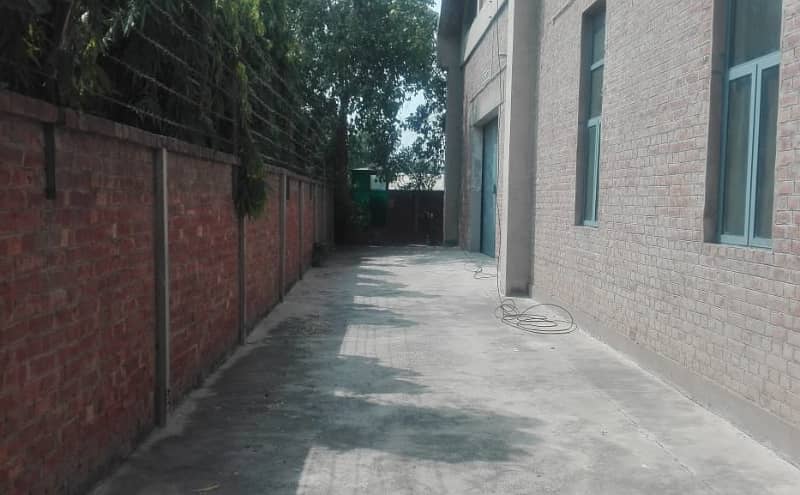 4 kanal Factory available For Rent on main Multan road Lahore 7