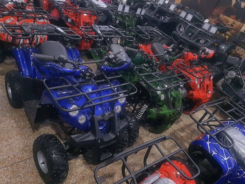 sports 110cc Atv quad 4 wheels delivery all Pakistan 0