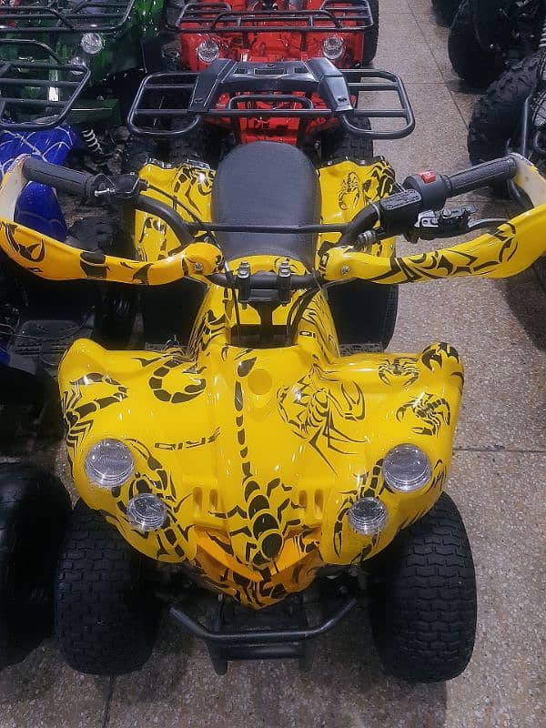 sports 110cc Atv quad 4 wheels delivery all Pakistan 4