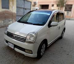 Daihatsu Mira custom 2006/2012 pearl white color