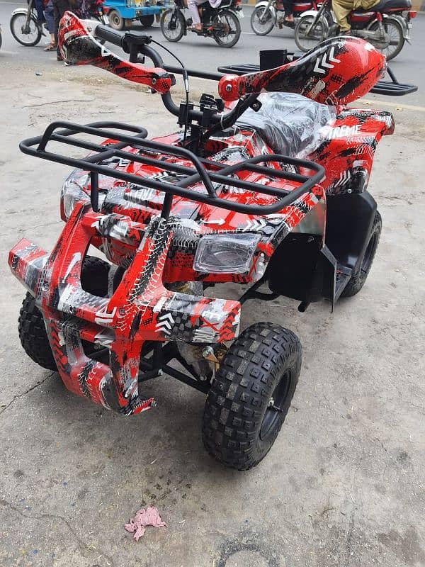 Jeep Atv quad 4 wheels 70cc delivery all Pakistan 1