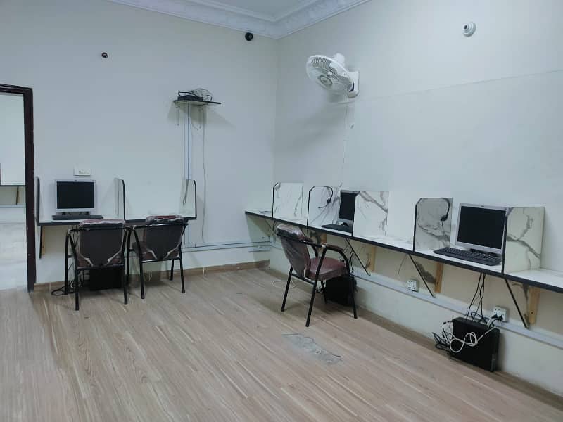 Portion office for rent 2500sqft it n software house in shahar e Faisal 0