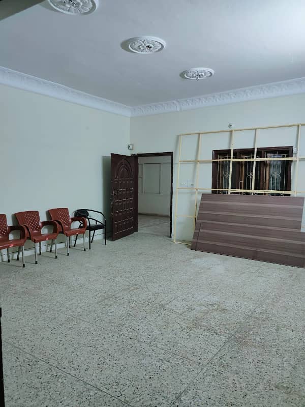 Portion office for rent 2500sqft it n software house in shahar e Faisal 6