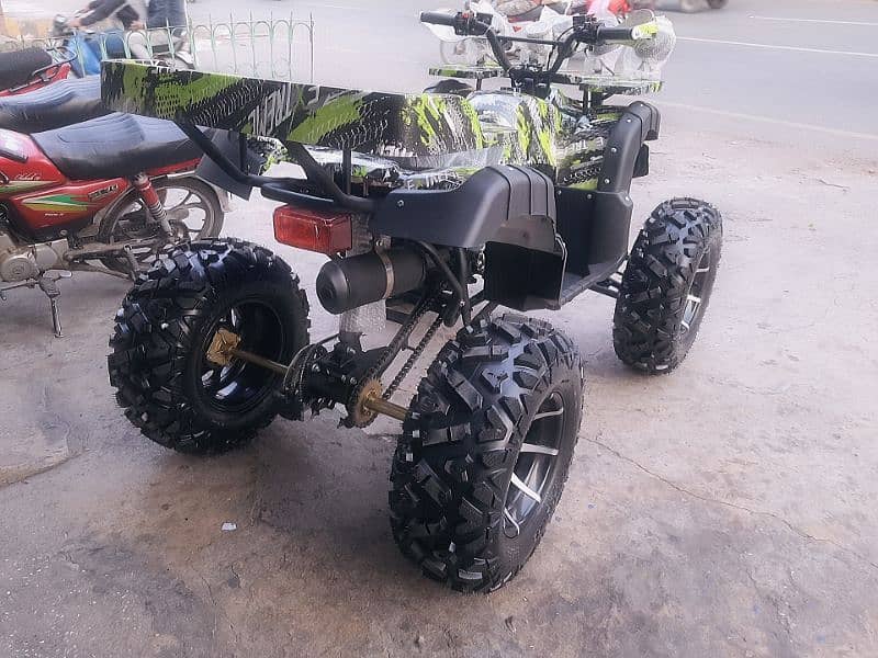 250cc jeep Full size Atv quad 4 wheel delivery all Pakistan 1