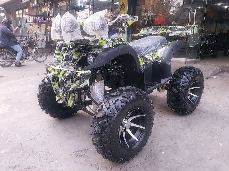 250cc jeep Full size Atv quad 4 wheel delivery all Pakistan 3