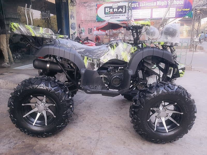 250cc jeep Full size Atv quad 4 wheel delivery all Pakistan 4