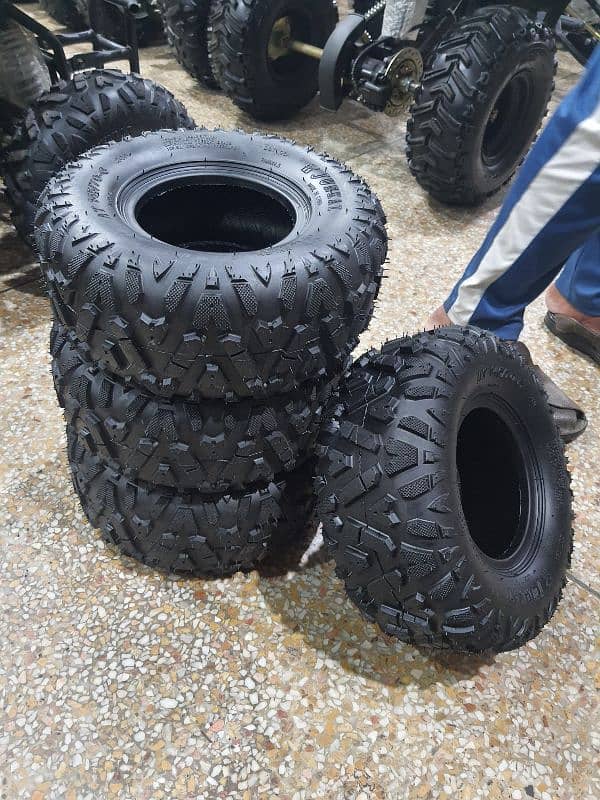 new tyre Atv quad 4 wheels delivery all Pakistan 2