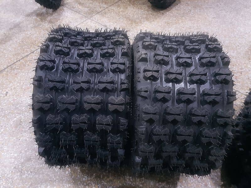 new tyre Atv quad 4 wheels delivery all Pakistan 4