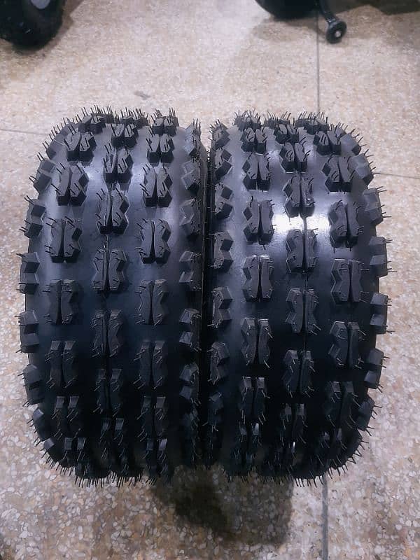 new tyre Atv quad 4 wheels delivery all Pakistan 5