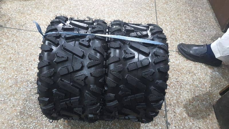 new tyre Atv quad 4 wheels delivery all Pakistan 8