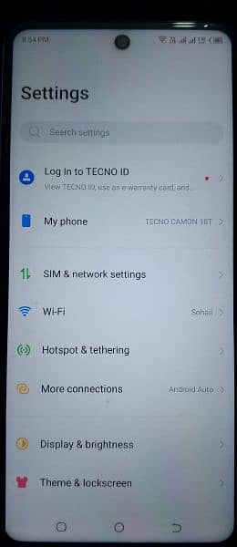 Tecno Camon 18T 1