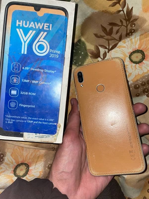 huawei y 6 prime 32 gb with box wattsapp 03070405686 1