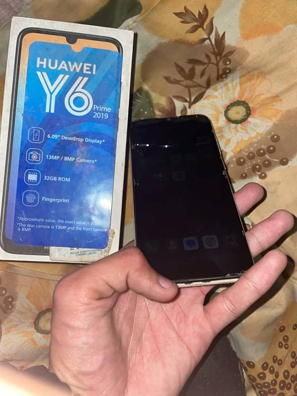 huawei y 6 prime 32 gb with box wattsapp 03070405686 4