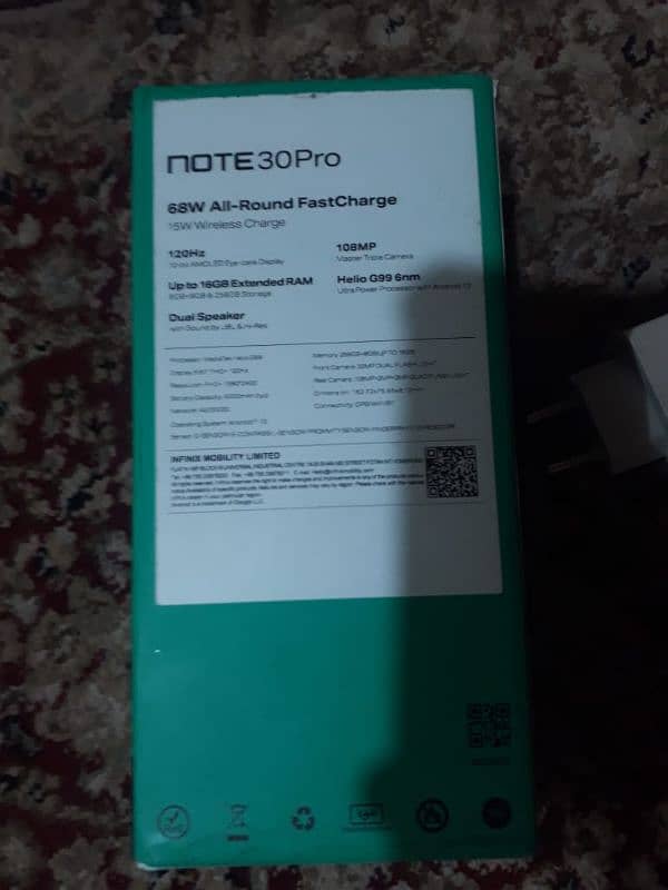 Infinix Note 30 Pro For Sell 6