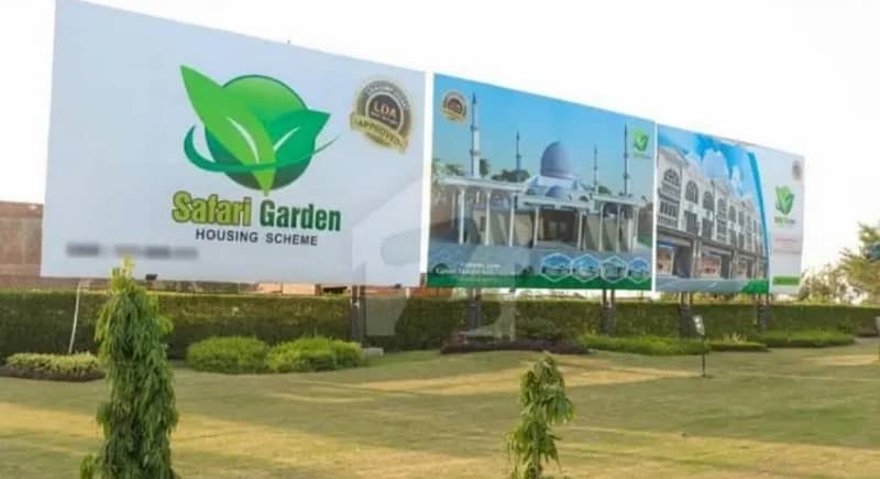 Safari Garden housing scheme A block Comercial Main Boulevard 150 foot Road 1